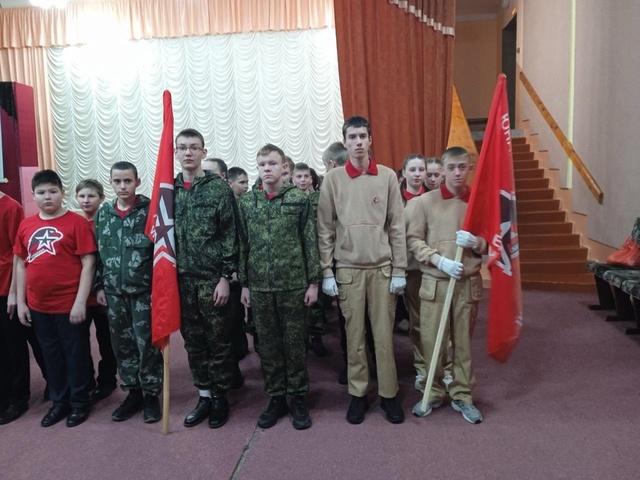 Юнармейцы снова в полку....